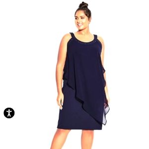 NWT Evans Alana semi-formal dress women's 18  #711